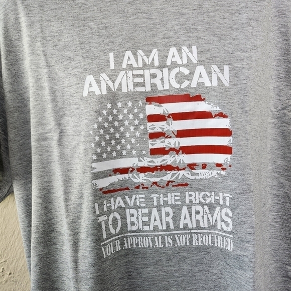 Right To Bear Arms Short Sleeve T Shirt Men Size 2XL NEW - Picture 3 of 4